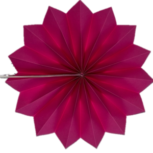 Abanico decorativo 8"